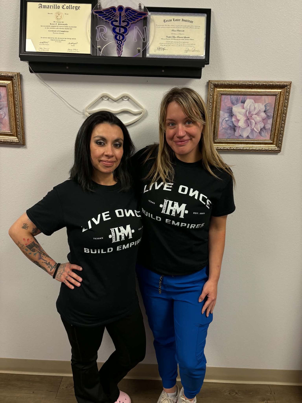 iMH Live Once Build / Empires Tee